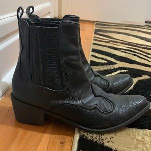 LF Black Cavalier Boots